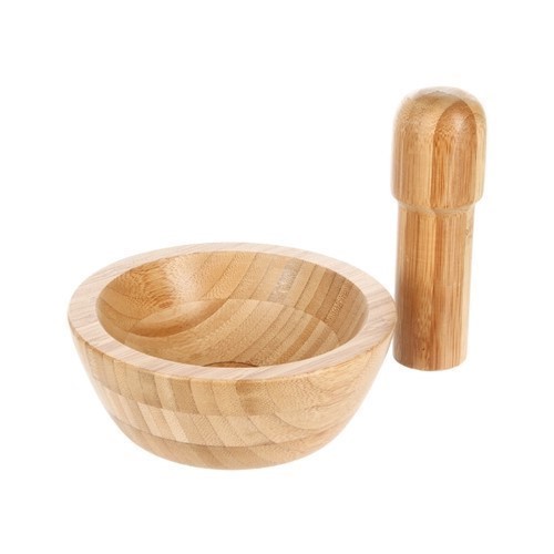 MORTERO BAMBOO C/MANO 11CMS